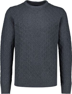 Recycle structure knit jumper