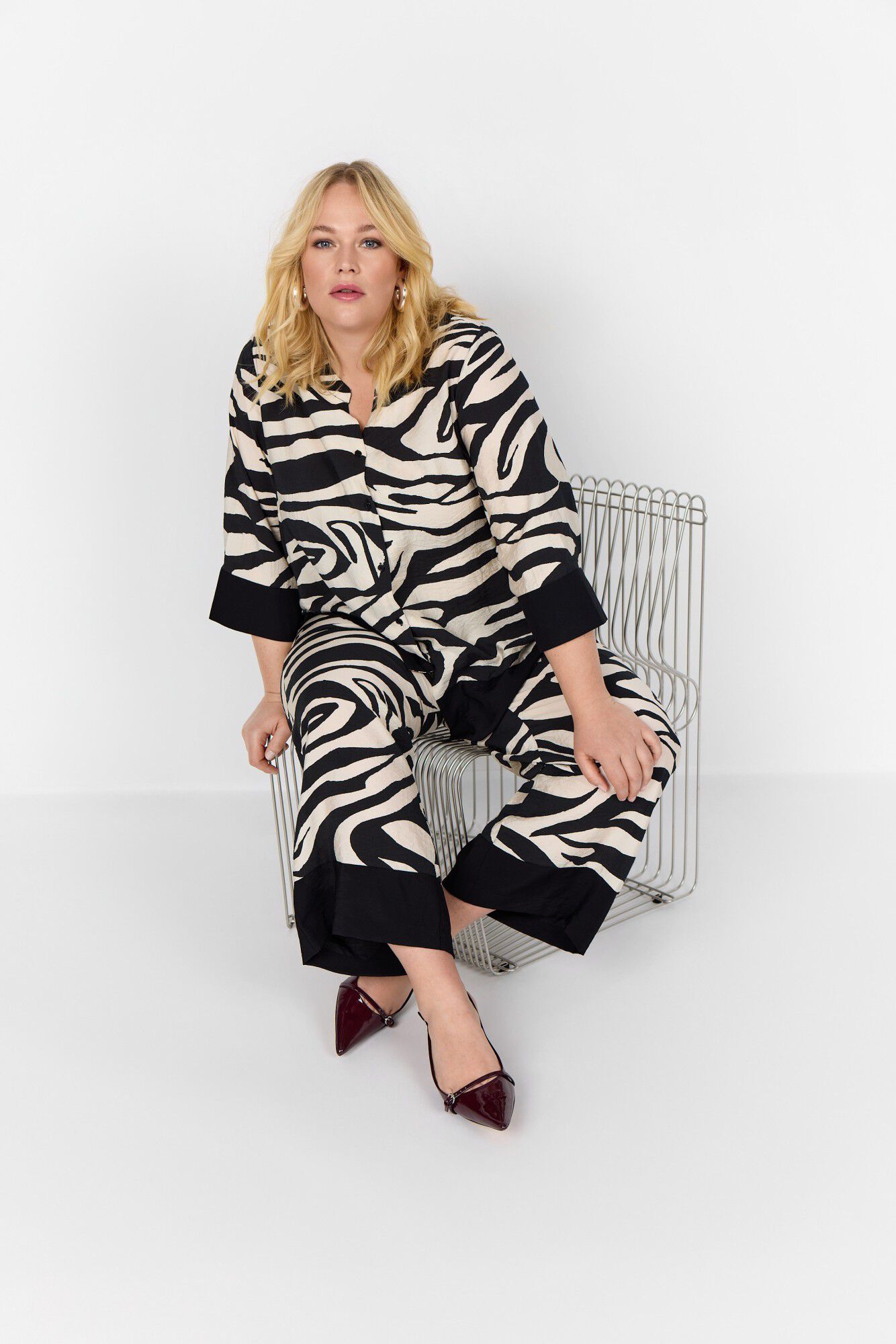 Curvy WA-LUANA 2 Skjorte Sort