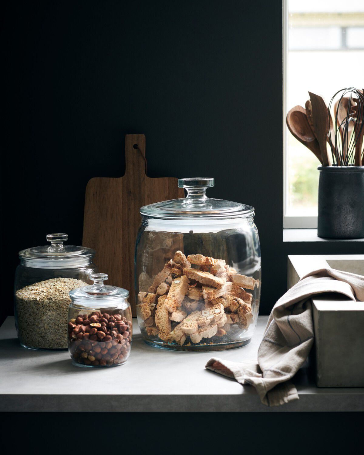 Oppbevaringsglass, HDVille, Klar