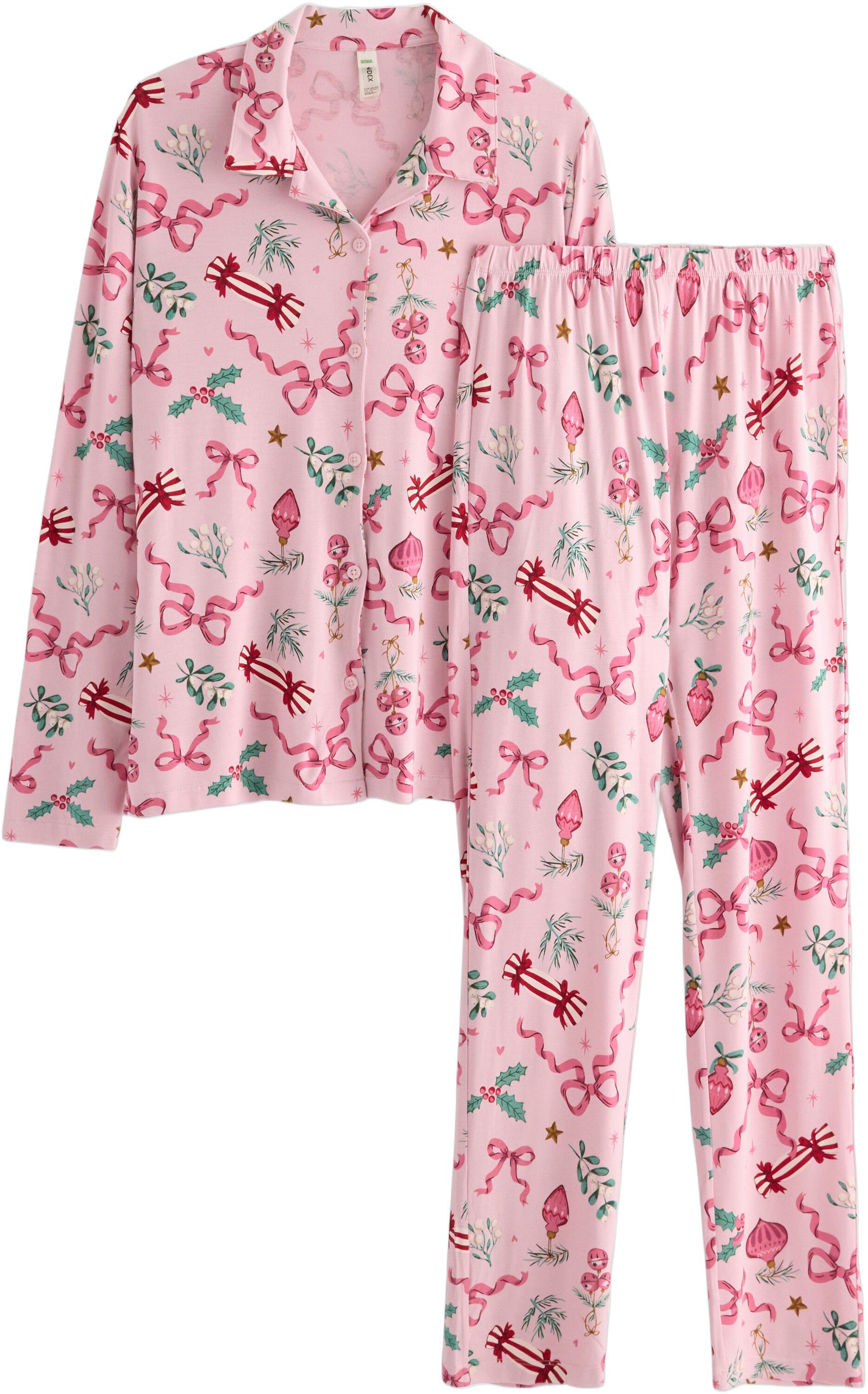 Pyjama set with a shirt and matchin