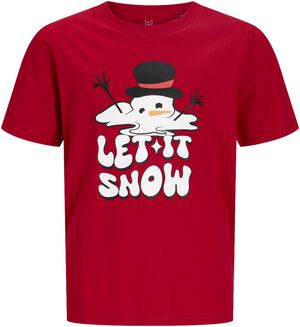 JJXMAS FUN TEE SS CREW NECK JNR