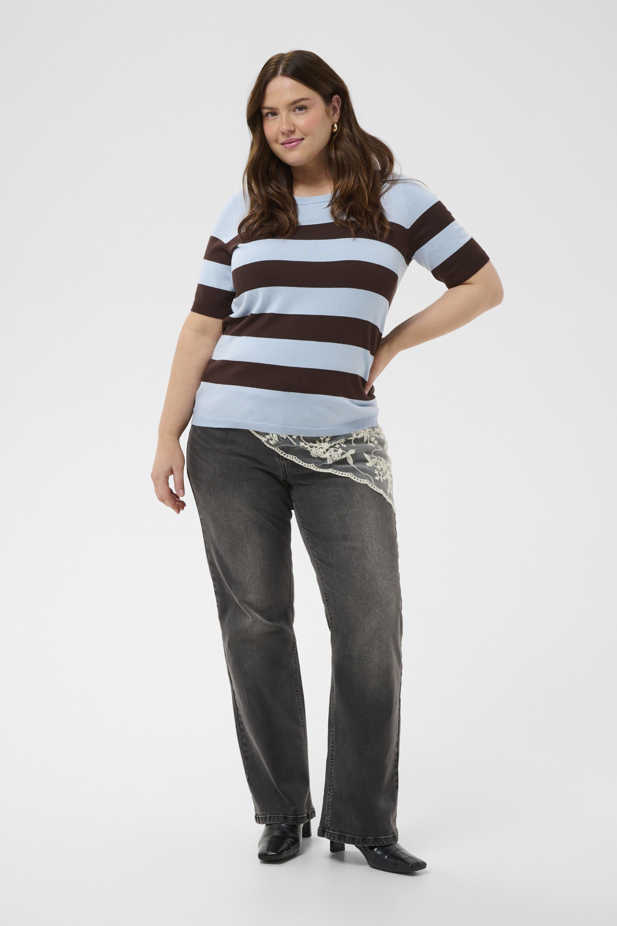 KClizzy Striped Pullover