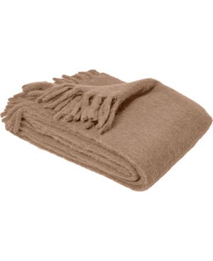Fluffy pledd, plain
