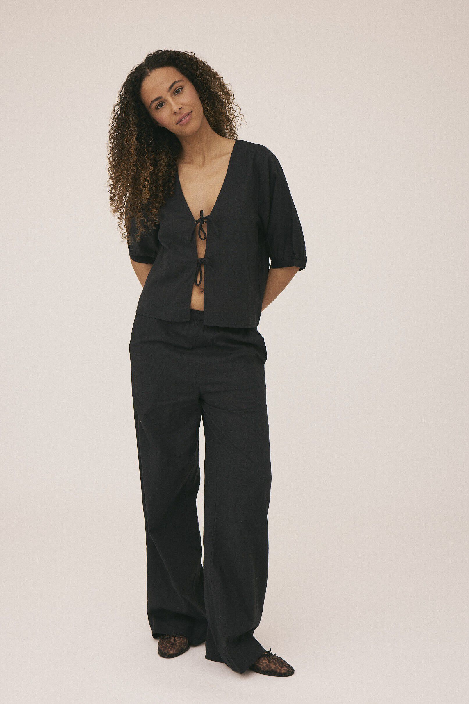 Florence 2S Bluse &ndash; Linblanding