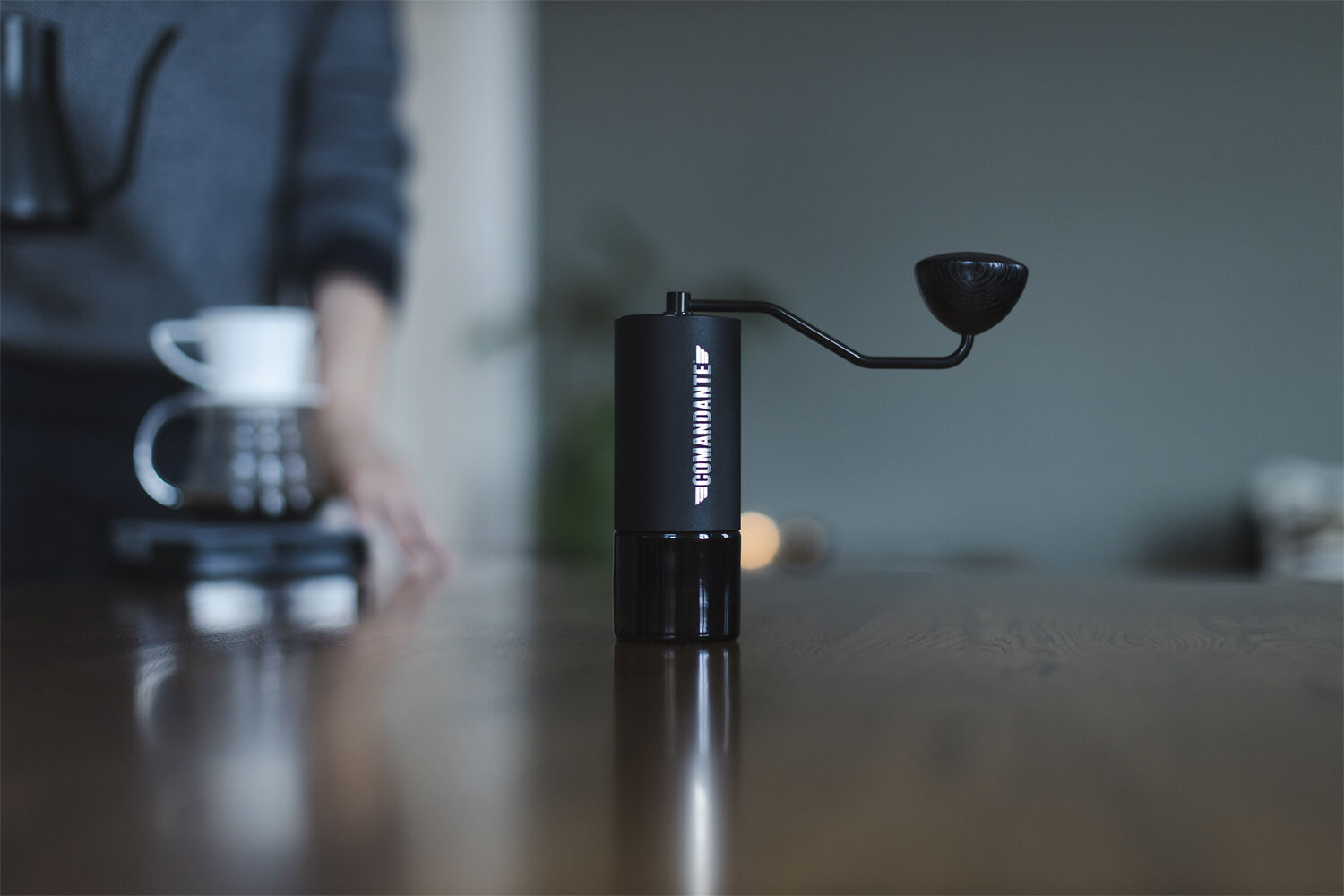 Comandante long crank black