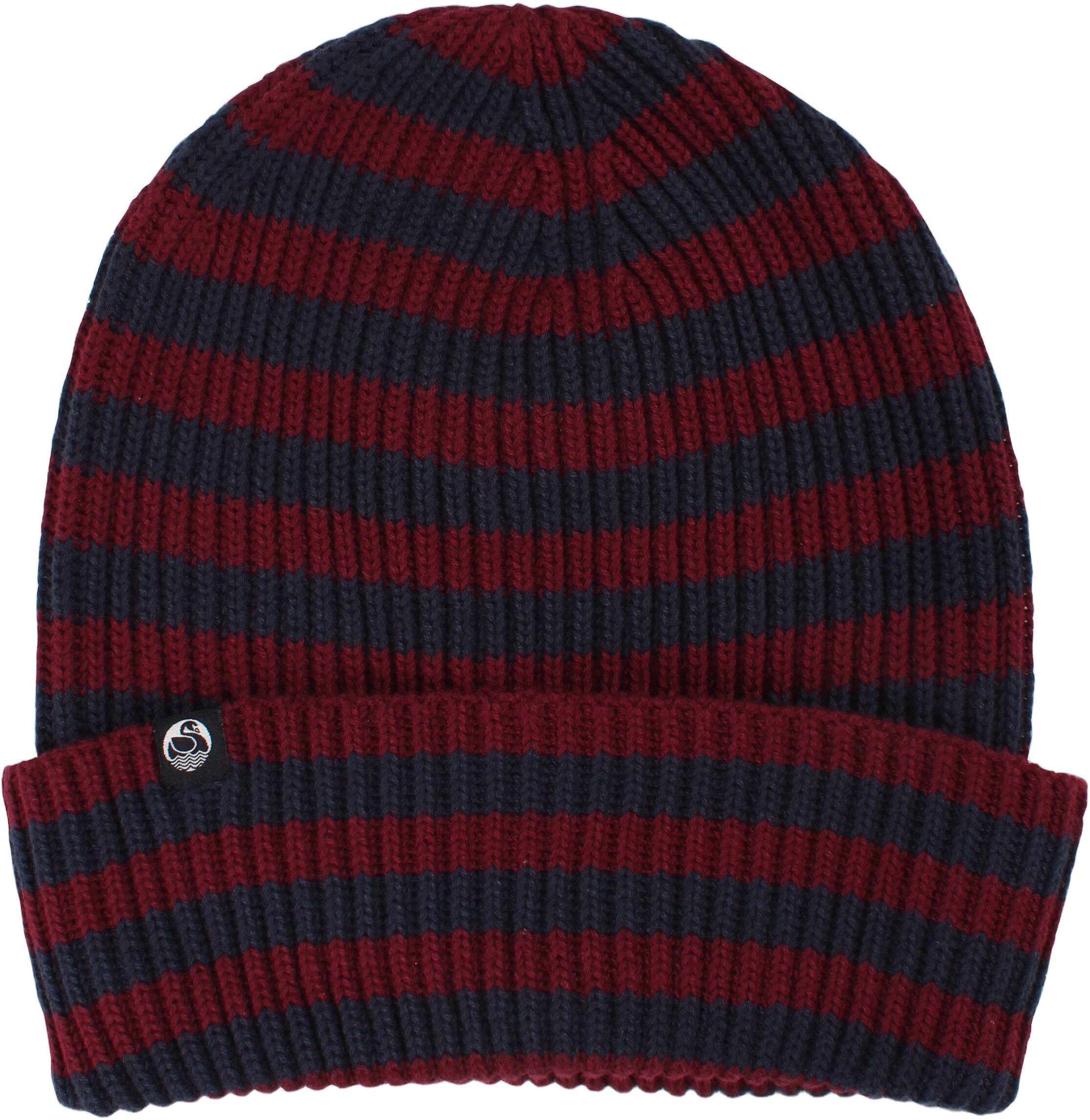 Danefolk Cotton Beanie Dk Merlot/Dk Navy