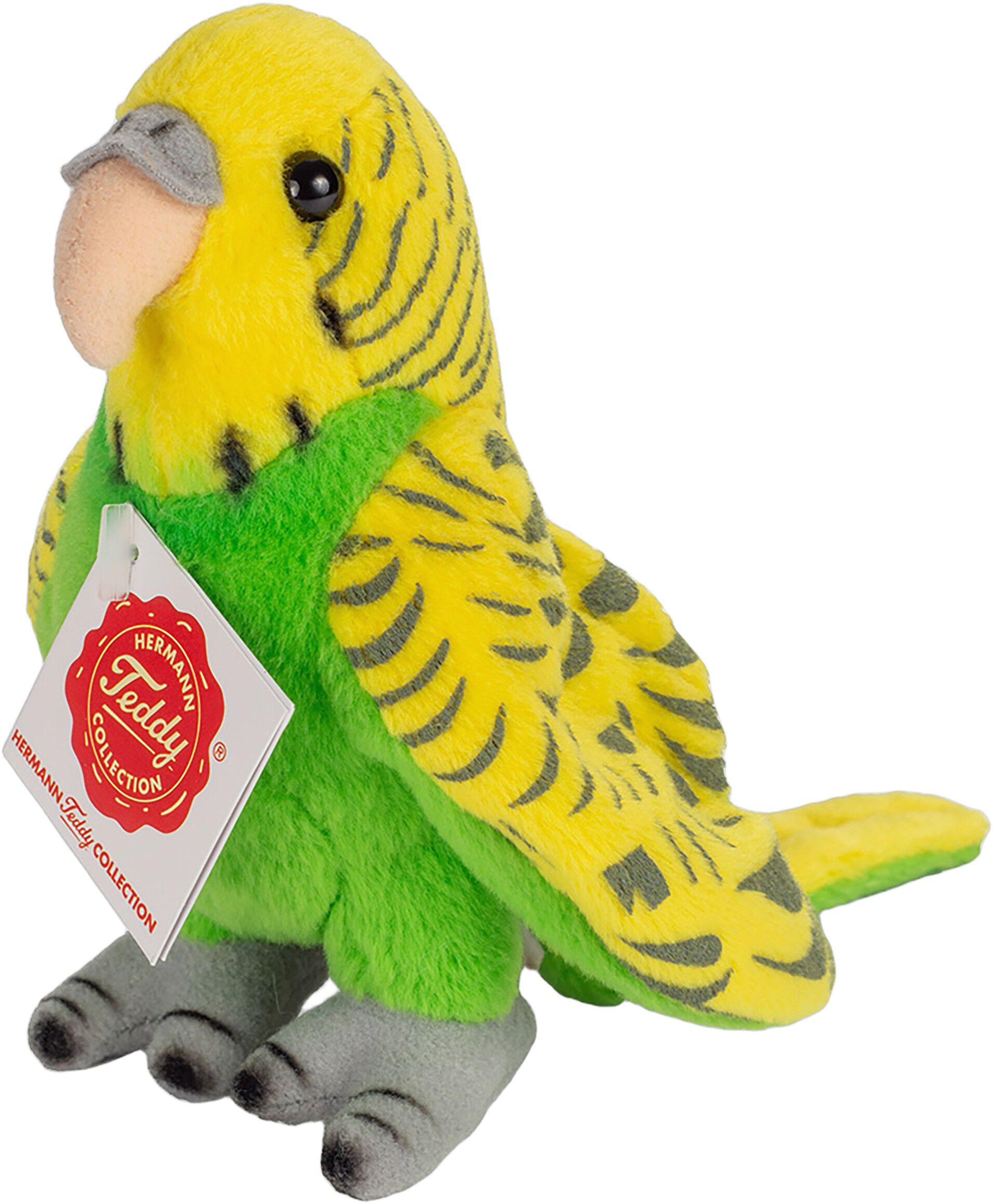 Teddy Hermann - Undulat gr&oslash;n 13 cm