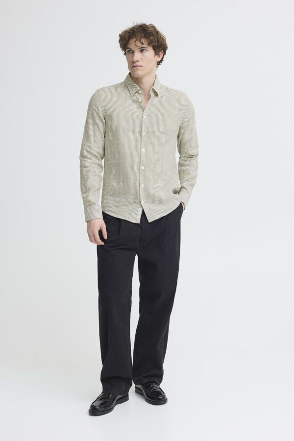 CFESTRUP LS LINEN MIX SHIRT