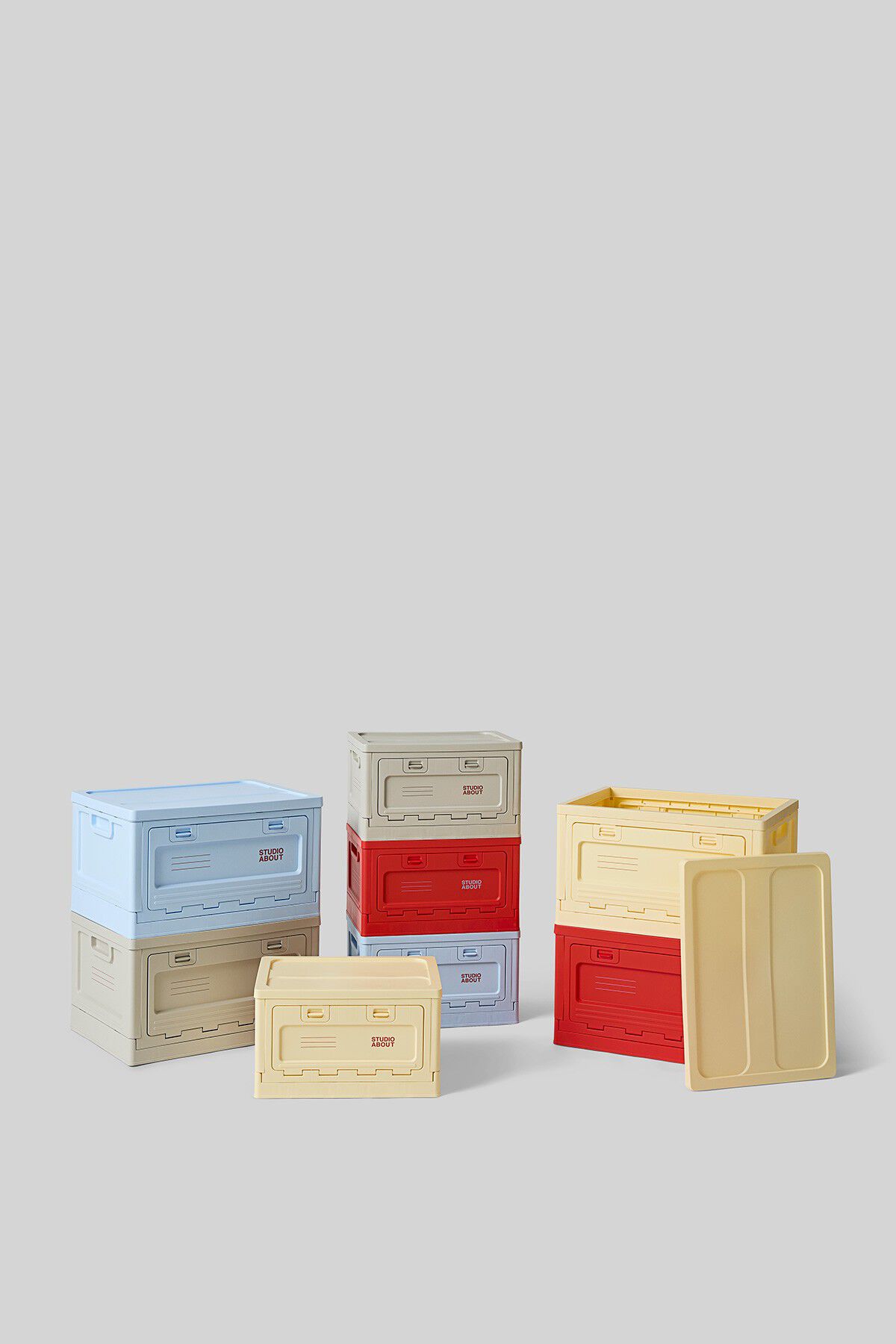 BOX, SMALL, LIGHT GREY