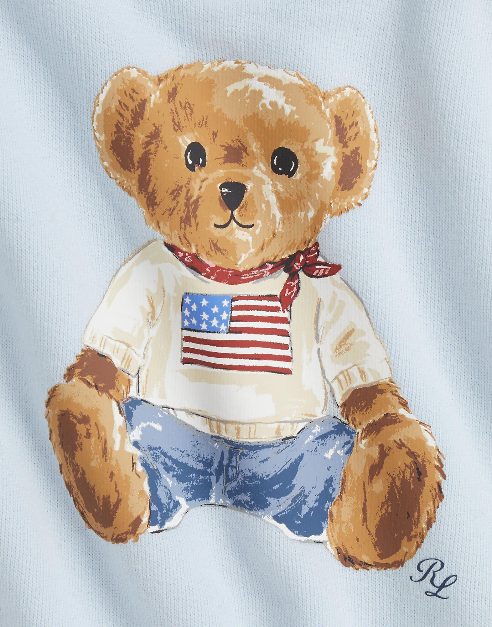 Polo Bear Fleece Sweatshirt & Pant Set