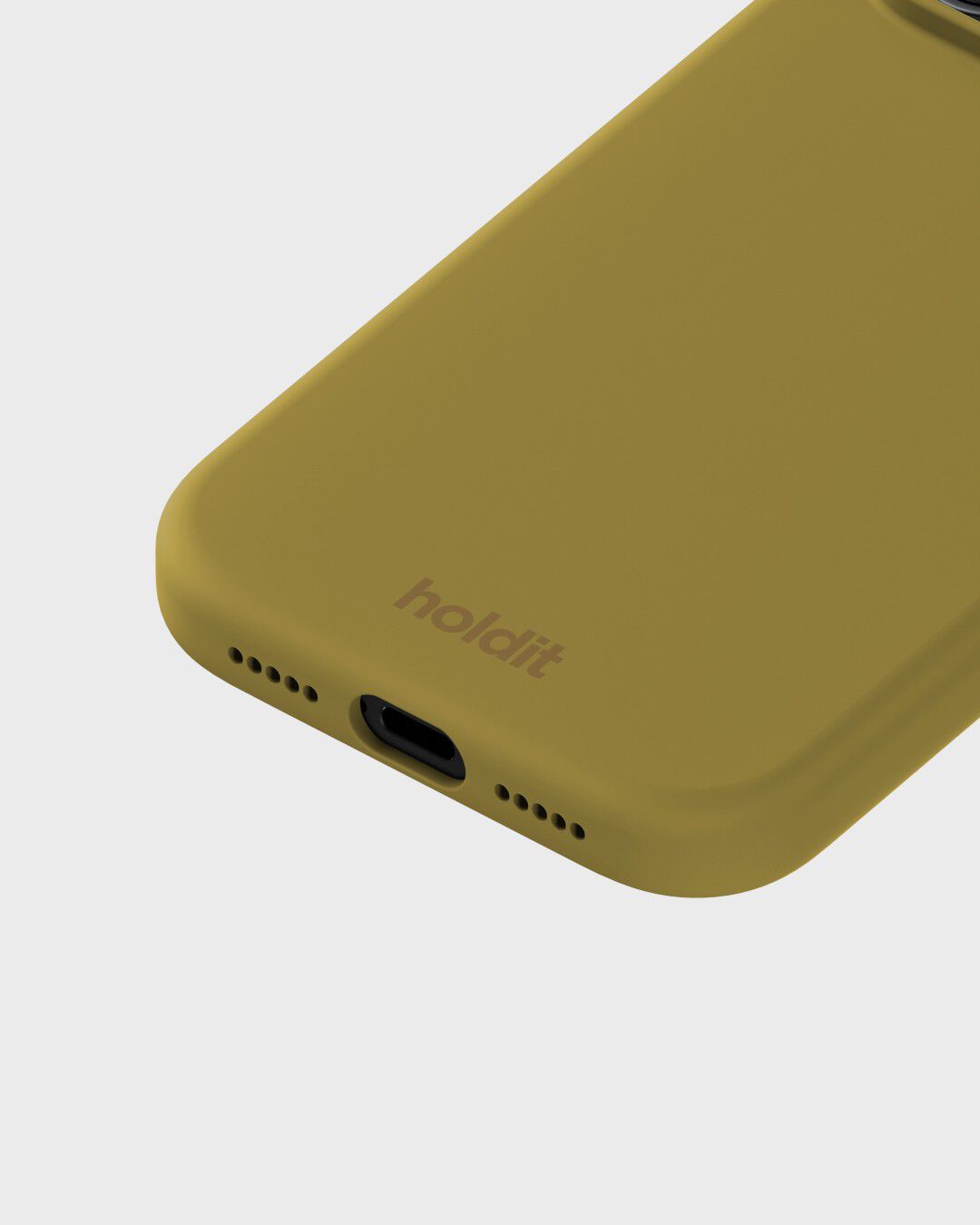 Silicone Case iPhone 17 Pro Warm Olive
