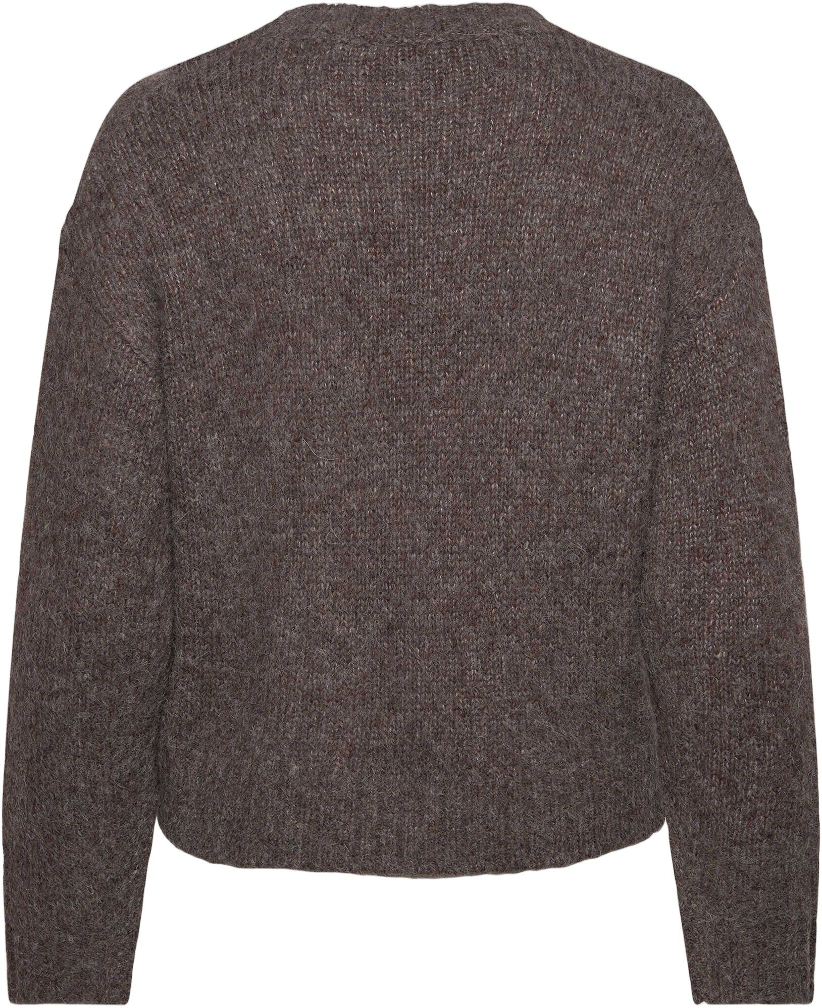 RKTulip Wool Blend LS Short O-neck Pullover