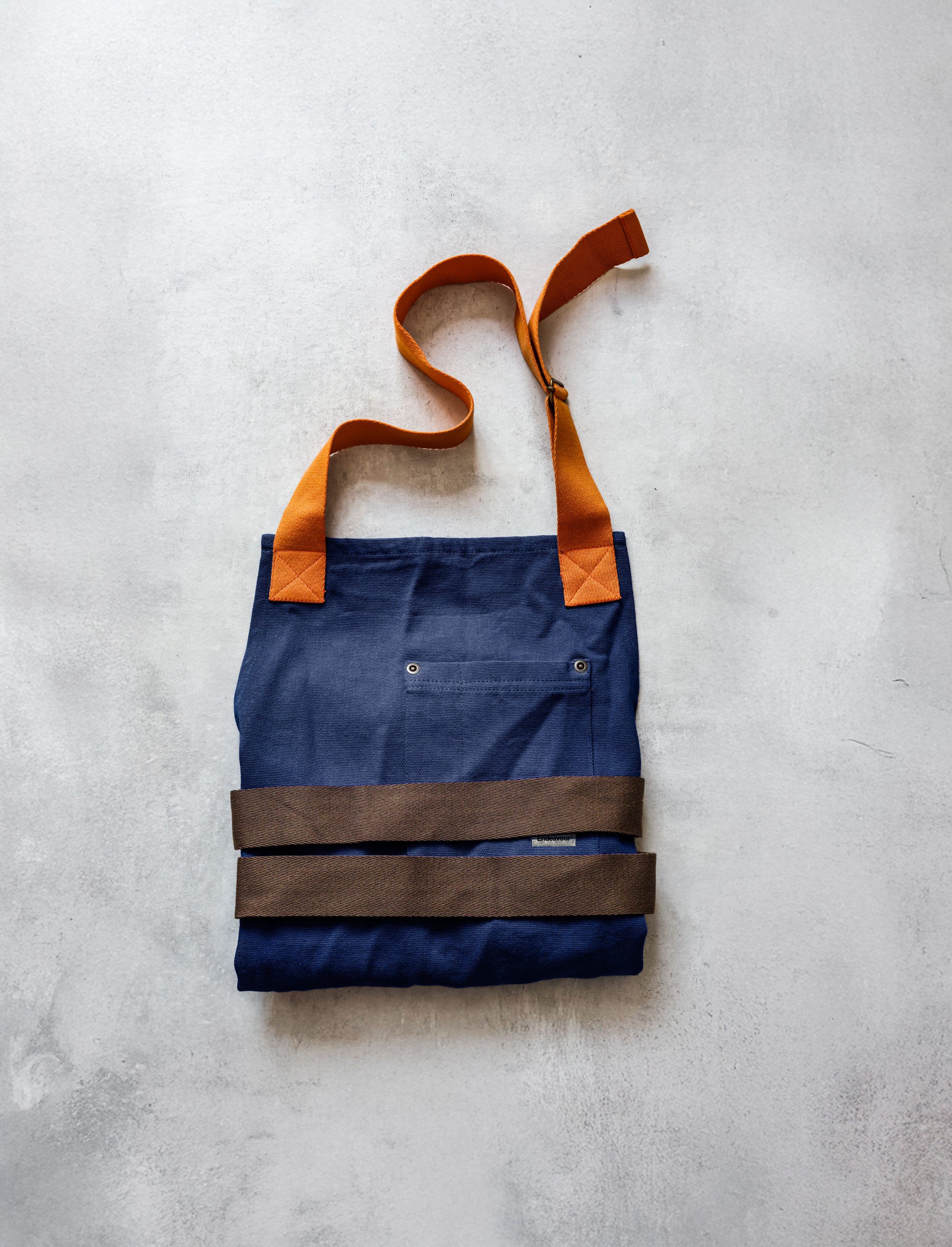 Canvas Apron Blue