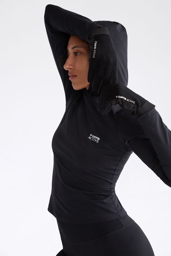Womens Long Sleeve Training Hoodie