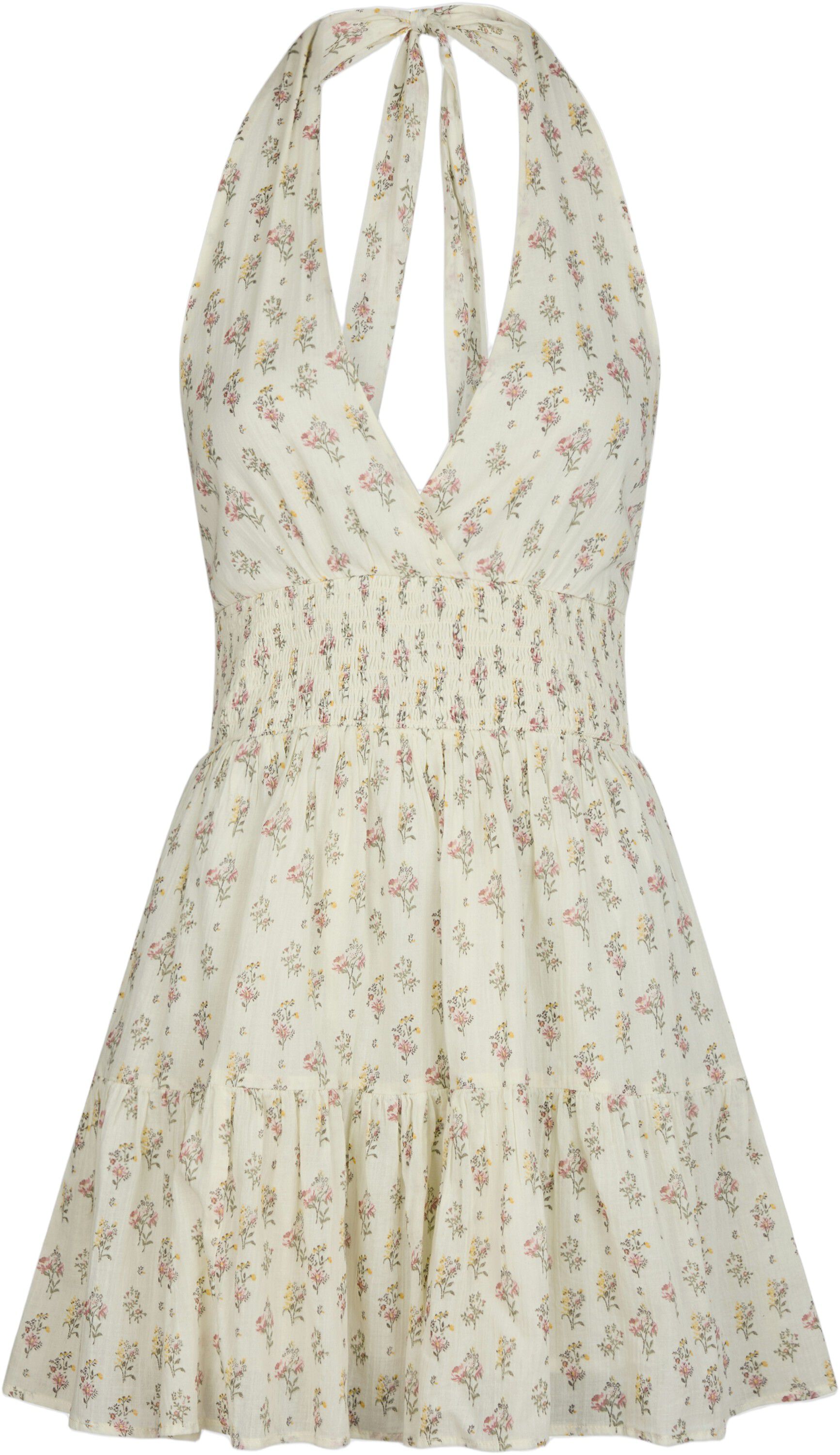 Magda Fine Print Dress