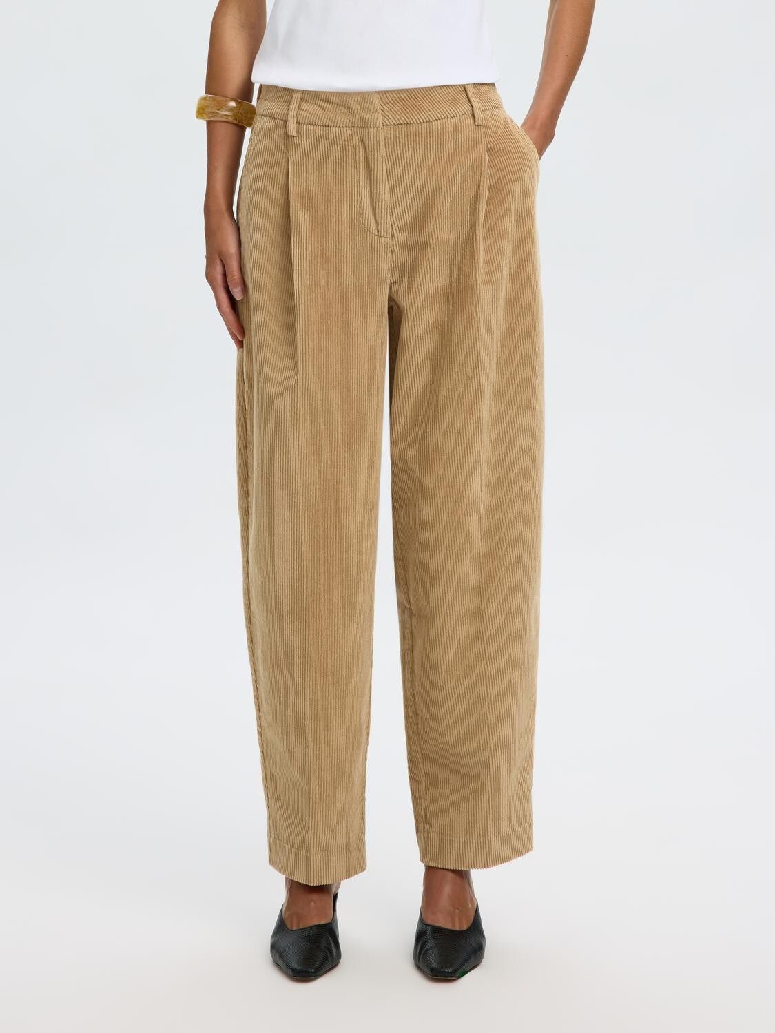 Slwbarrel Mille Corduroy Hw Pant