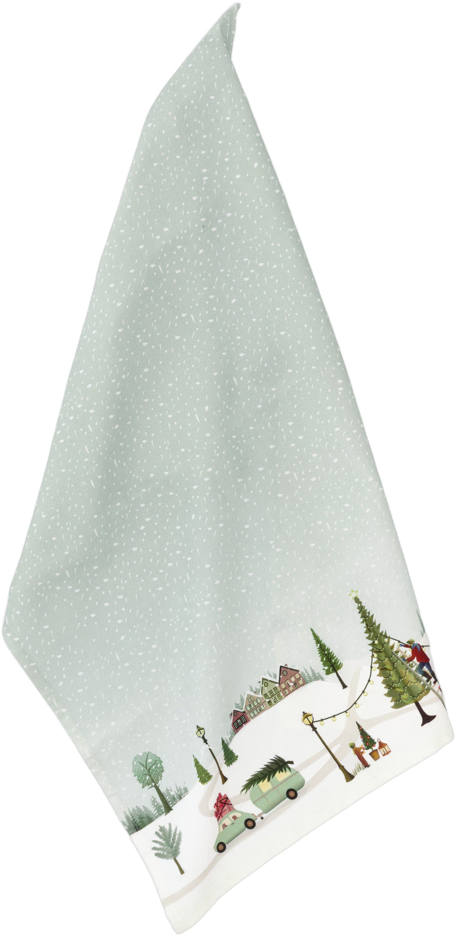 Kj&oslash;kkenh&aring;ndkle Vinter 70 x 50 cm Arctic Ice