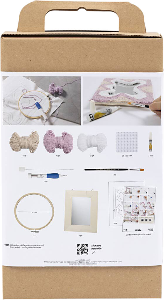 DIY Kit Punch Needle, Spejl