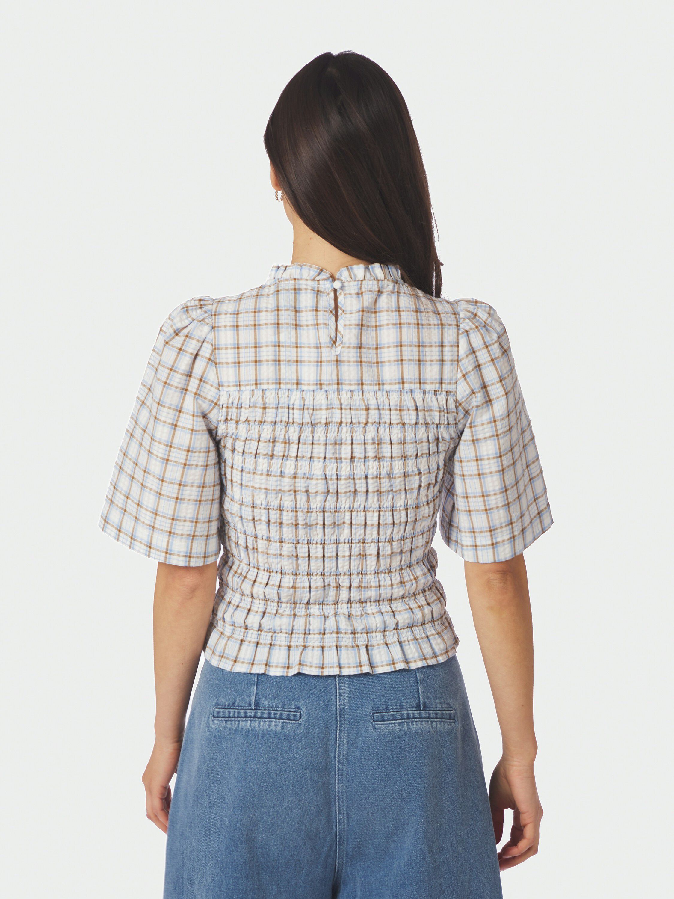 Possini Mega Check Blouse