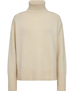 Wool-Cashmere Turtleneck Sweater