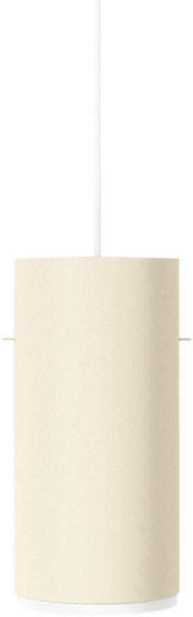 Tube Pendant, Beige, Large