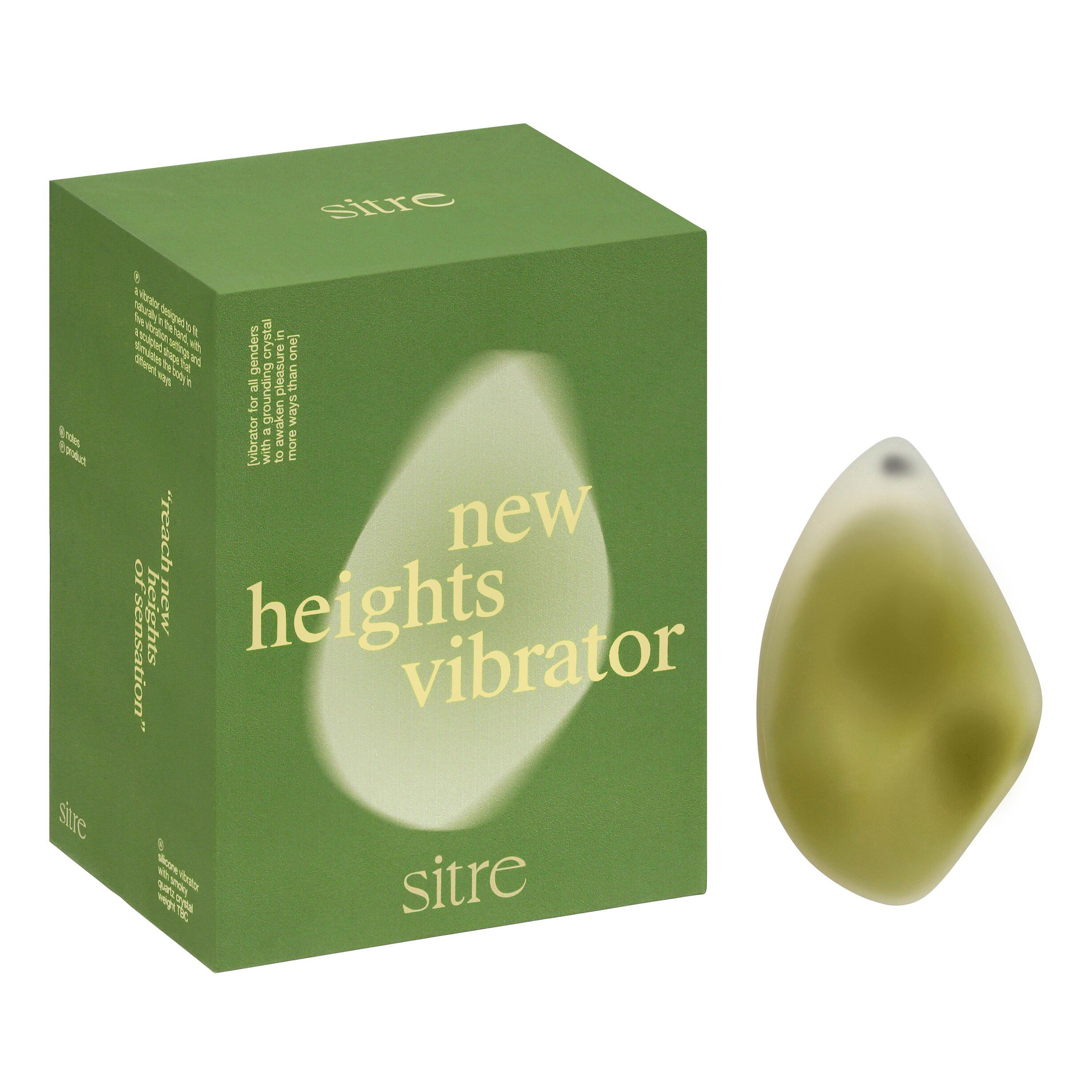 New Heights - Vibrator med smoky quartz krystal