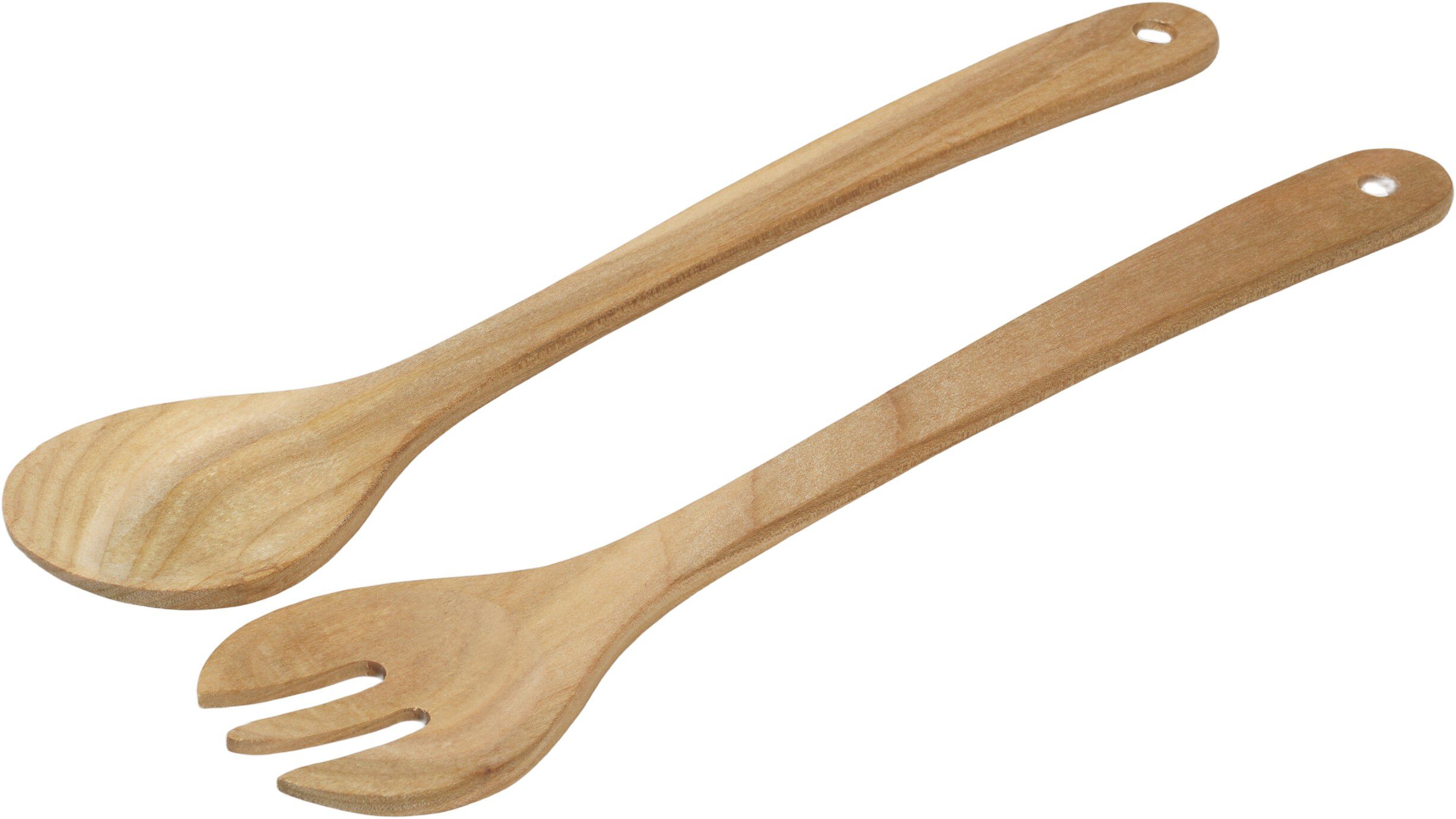 Salatbestikk 35 cm Kirseb&aelig;rtre