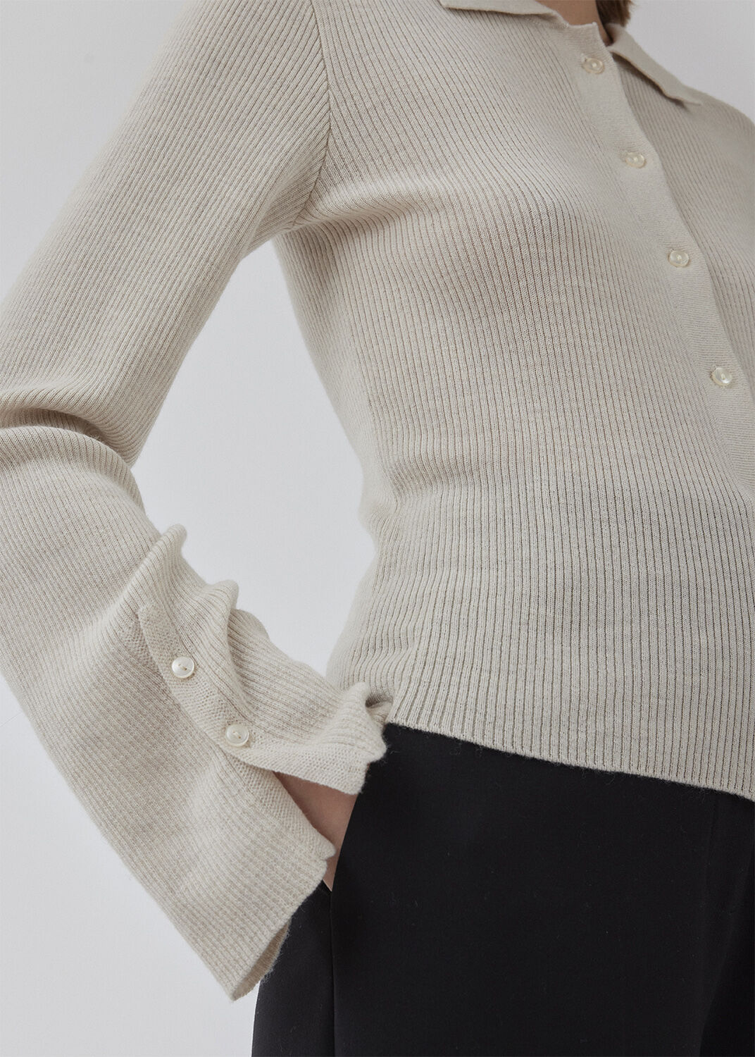 HirokiMD cardigan 100% Wool