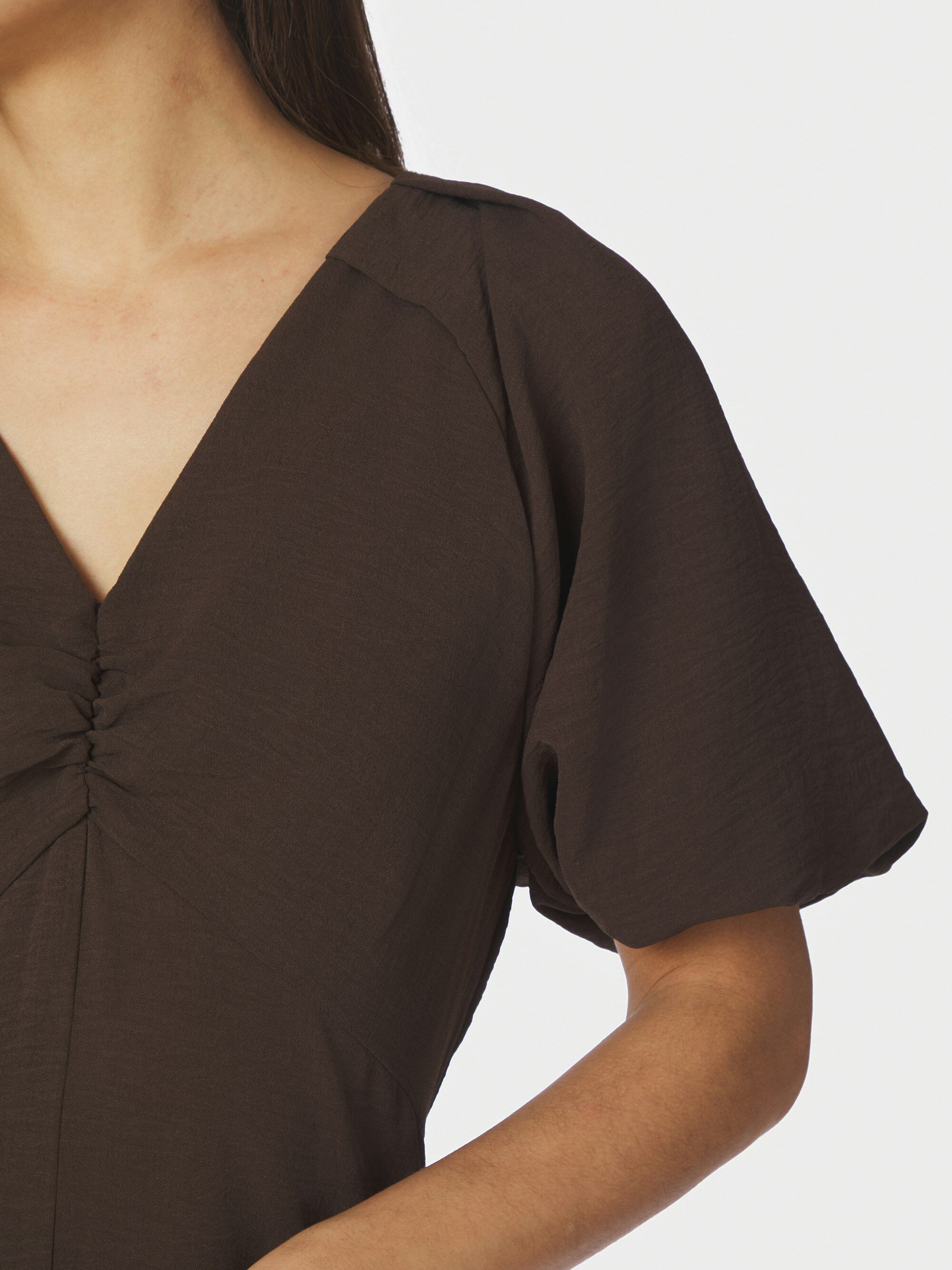 Bomba Structure Solid Dress