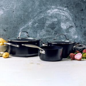GP-COP FBl Alu Magn Bl 9011+Bl_9GP cvd cookware set 36pc