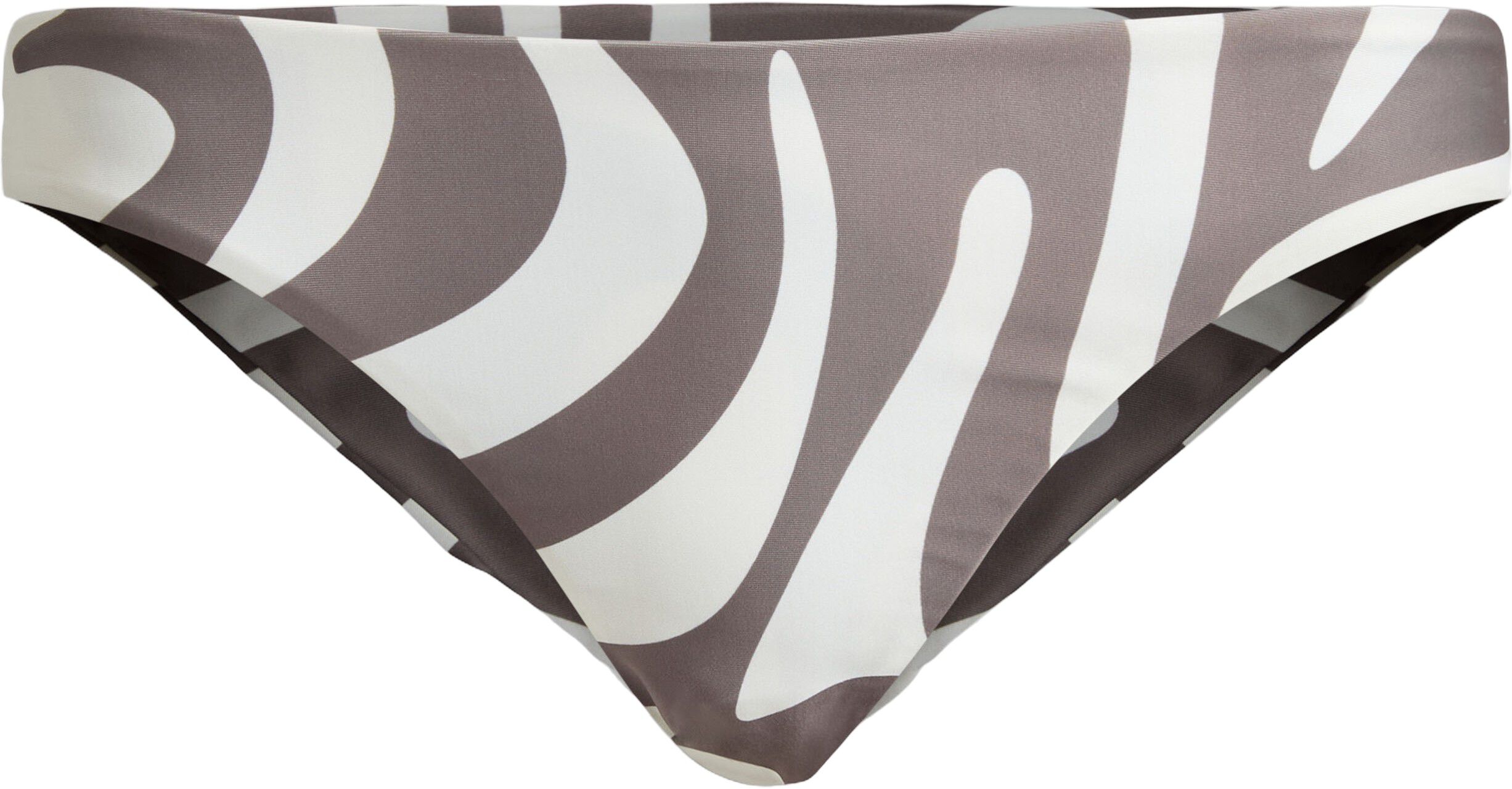 Batur rynket bikini underdel - Zebra Print Hazel