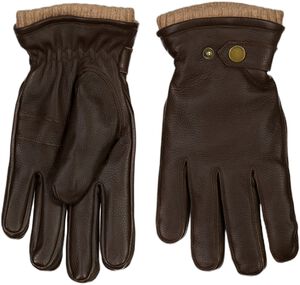 Soft leather gloves