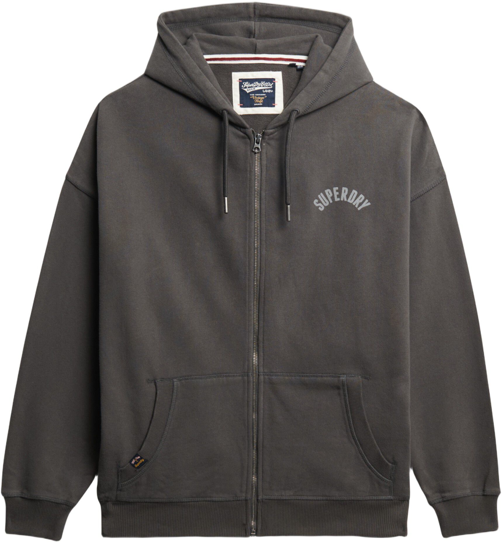 ATHLETIC ESS OVERSIZED ZIPHOOD