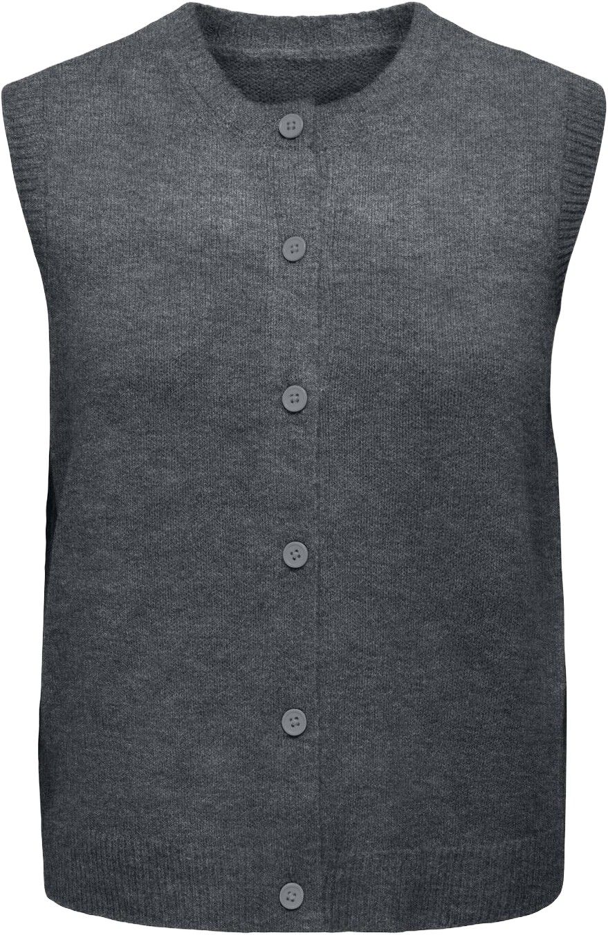 Onlolivia Sl Button Vest Cc Knt