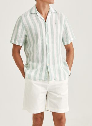 Resort Linen SS Shirt-Relaxed Fit