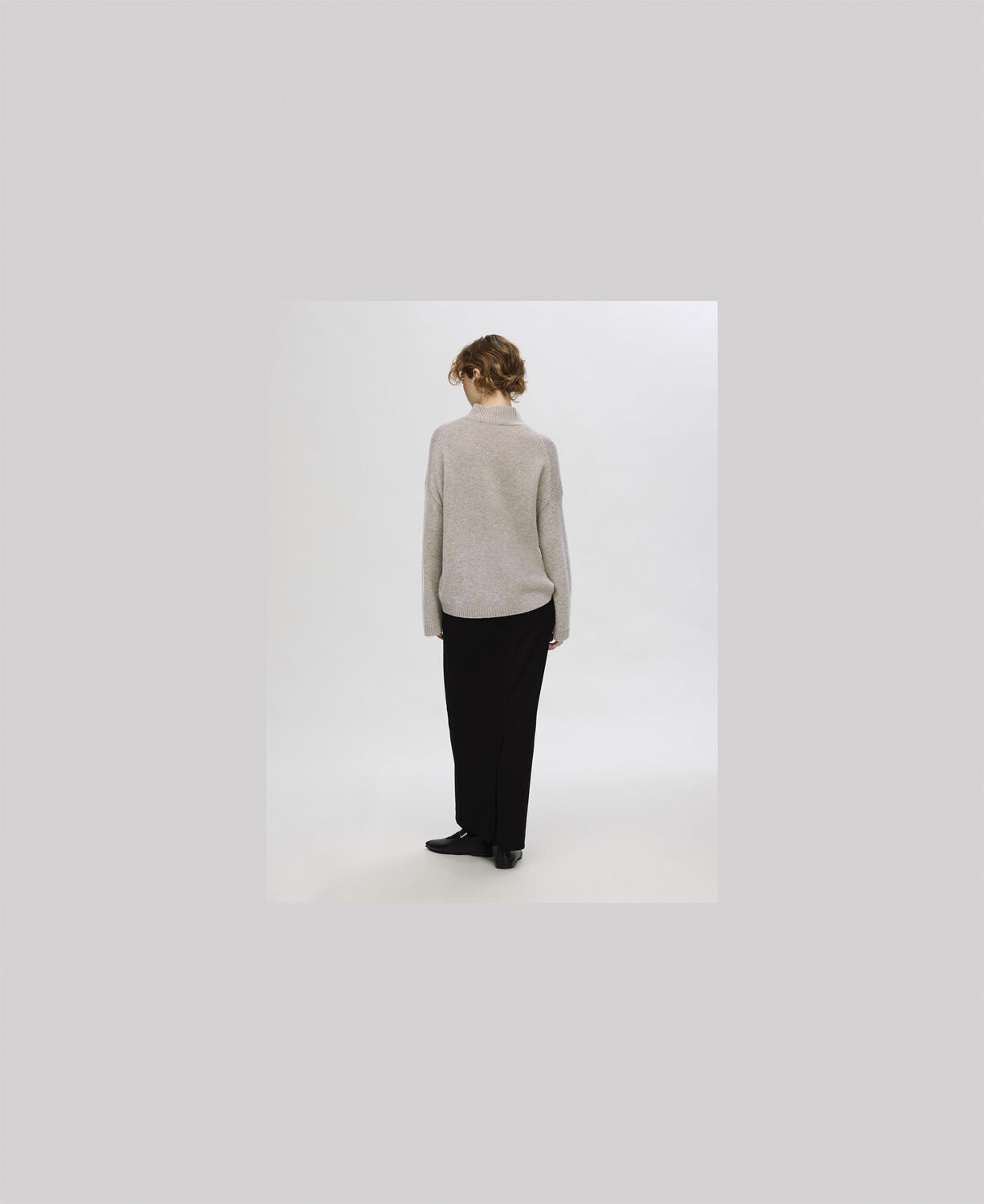 Slfcille Cashmere Blend High Neck Noos