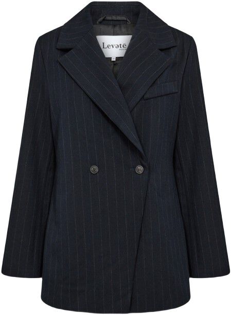 LR-OLIVIA 1 Blazer M&oslash;rk bl&aring;