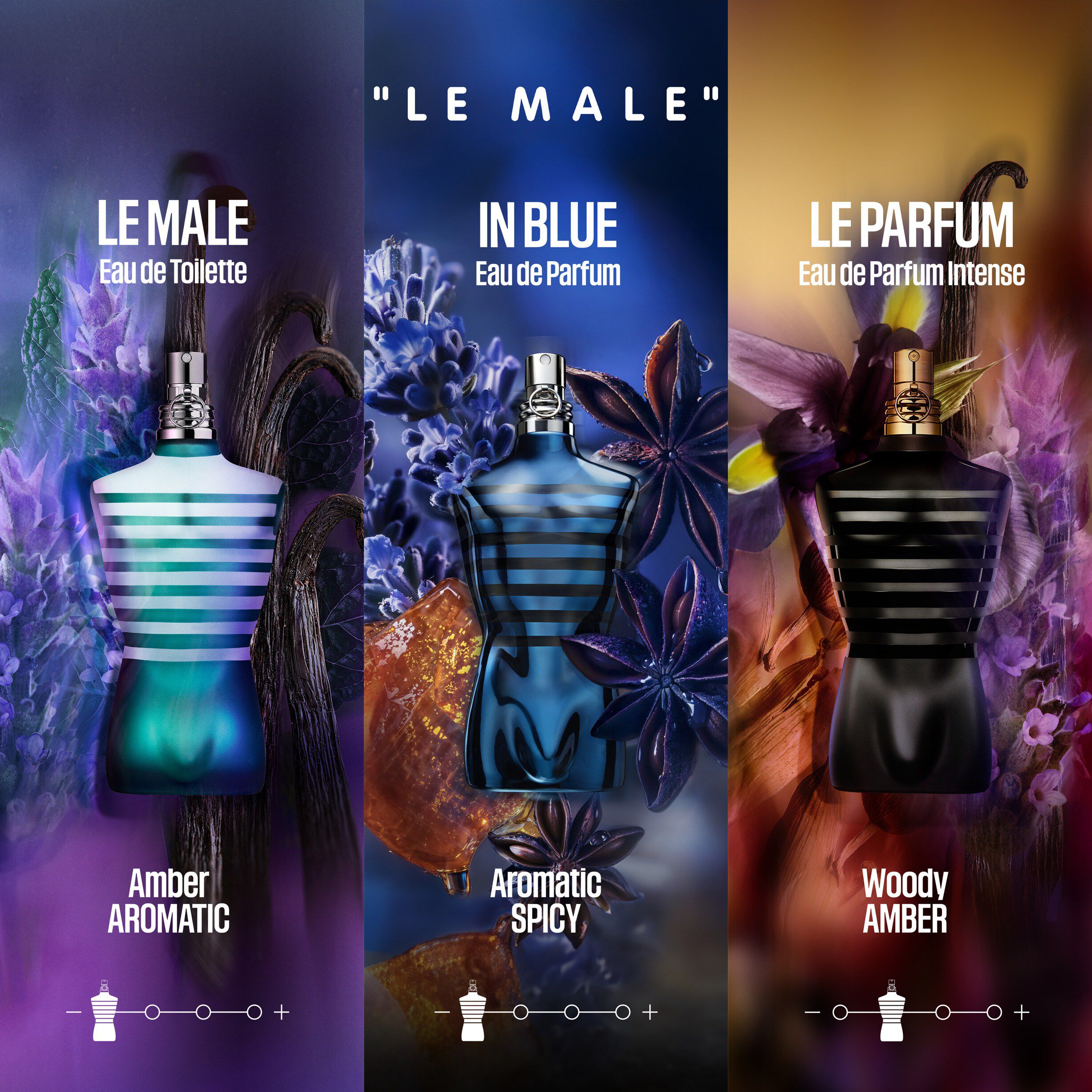 Le Male In Blue Eau de Parfum 75 ml