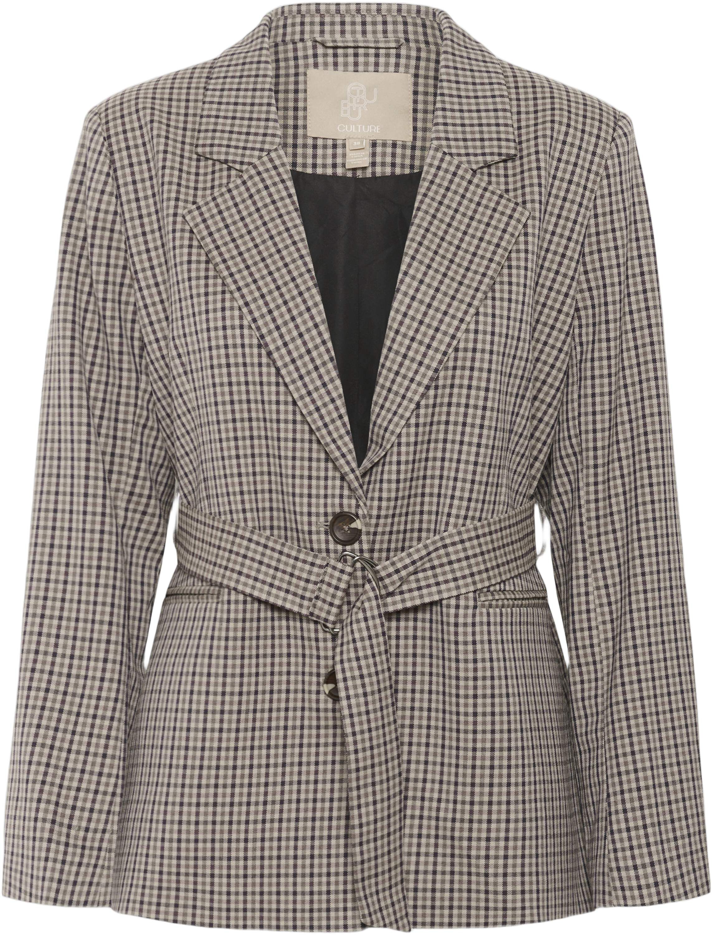 CUchecka Belt Blazer