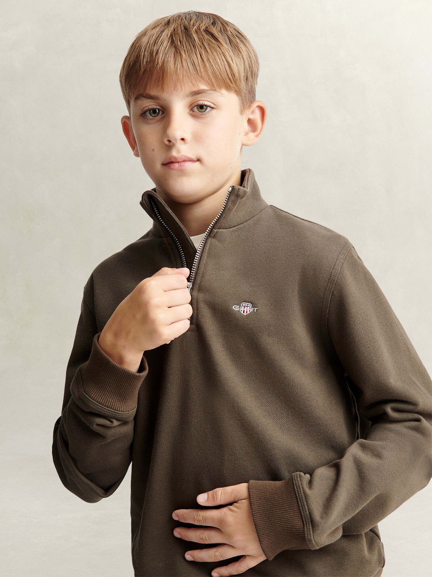 Shield Half Zip Sweatshirt