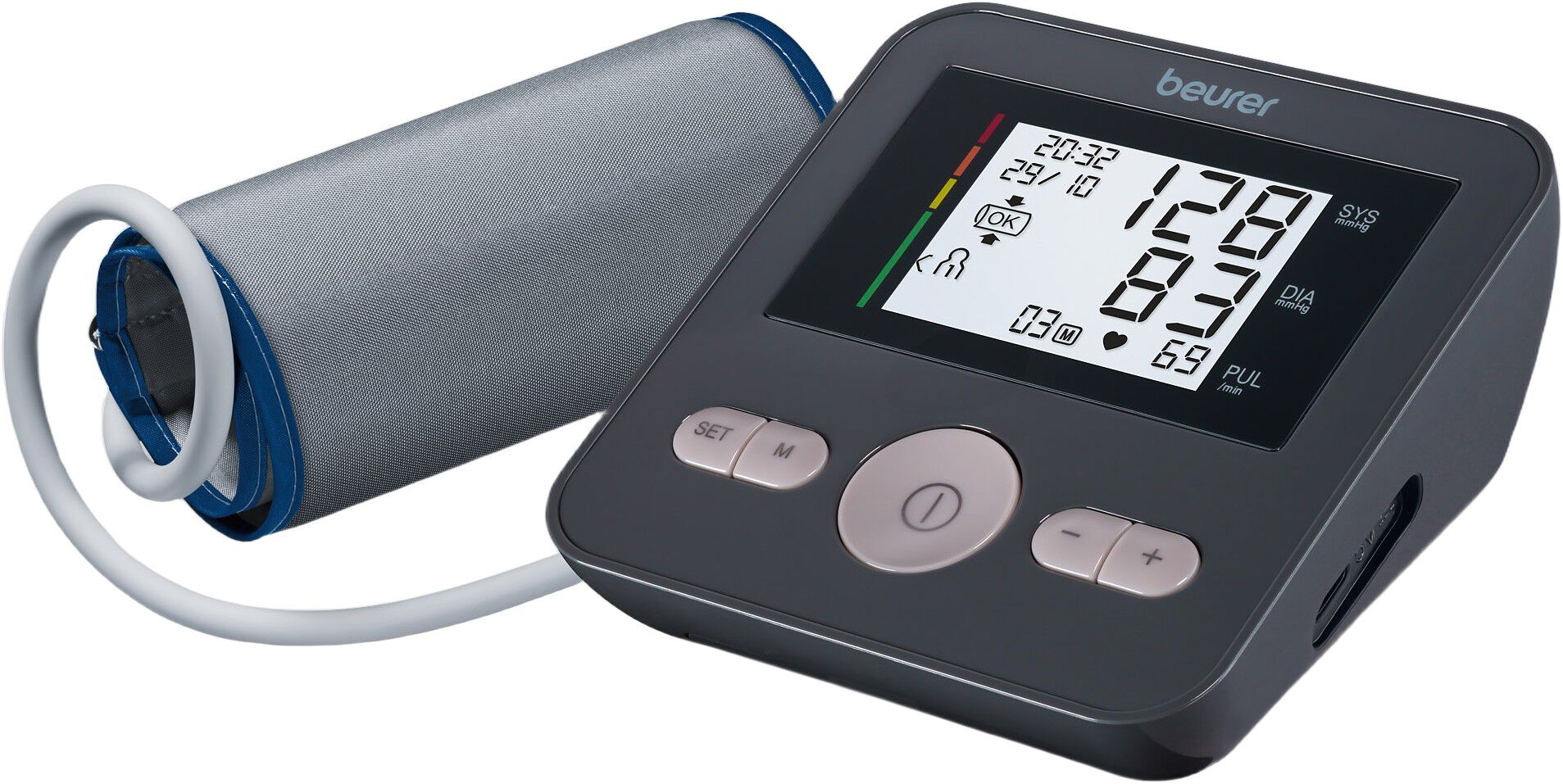 Blodtrykksm&aring;ler til overarmen PR-BM02R