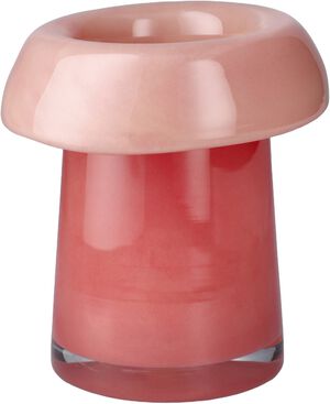 Soma Vase H16. 5 cm koral/fersken
