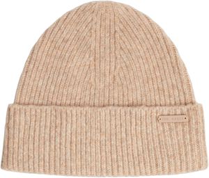 LIDIAAS Knitted Ribbed Beanie Hat