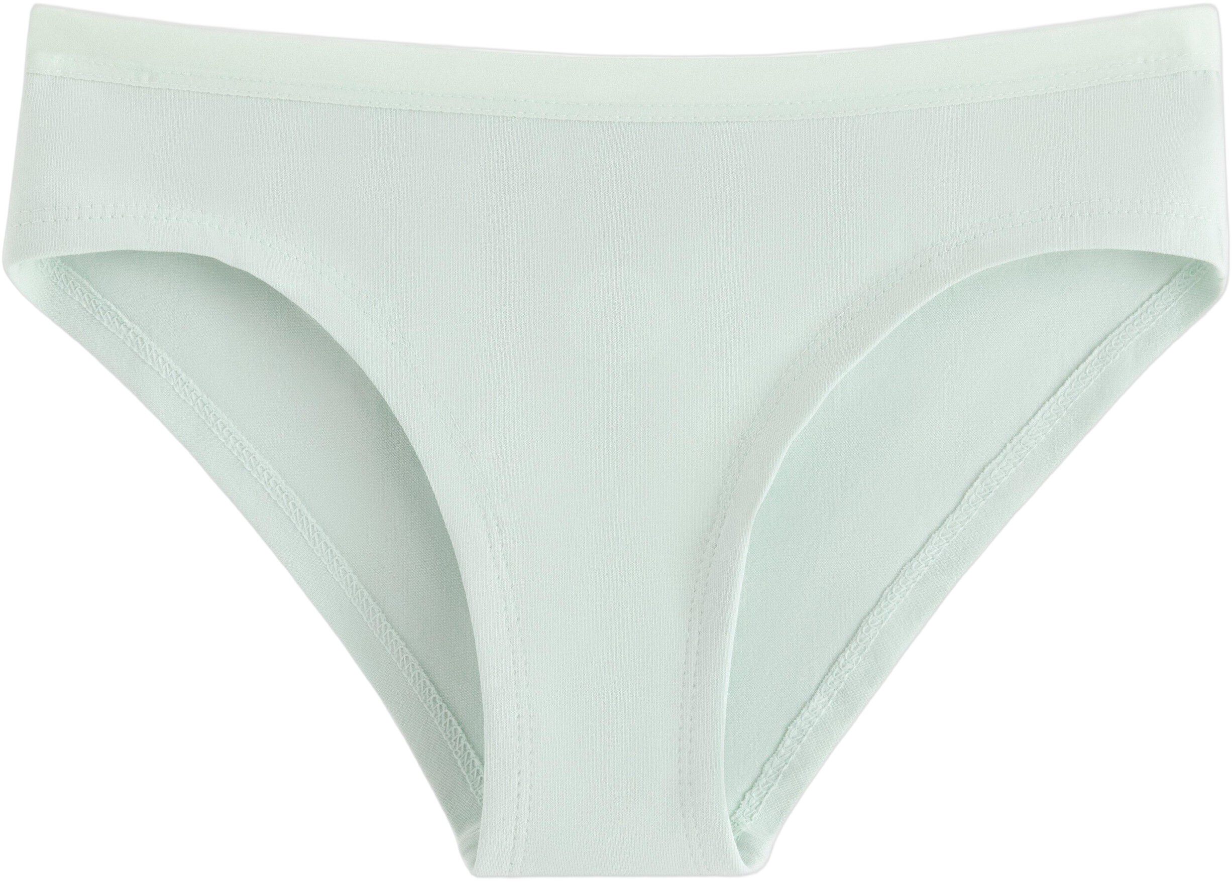 Soft bikini briefs with a low waist