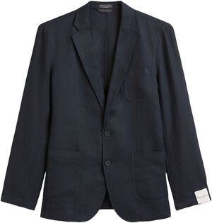 Sakko, shaped fit, unlined, normal