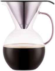 Bodum Pour Over Kaffebrygger 8 kop, med Stålfilter - Kaffebryggere Stål hos Magasin