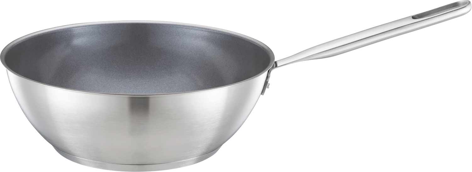 Fiskars All Steel wok 28 cm U/låg Str 28 cm - Wok Stål hos Magasin